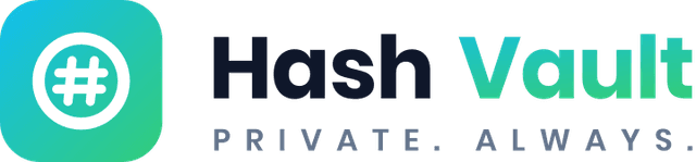 Hash Vault - Private. Always.